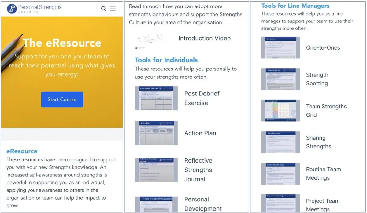 eresource screenshot