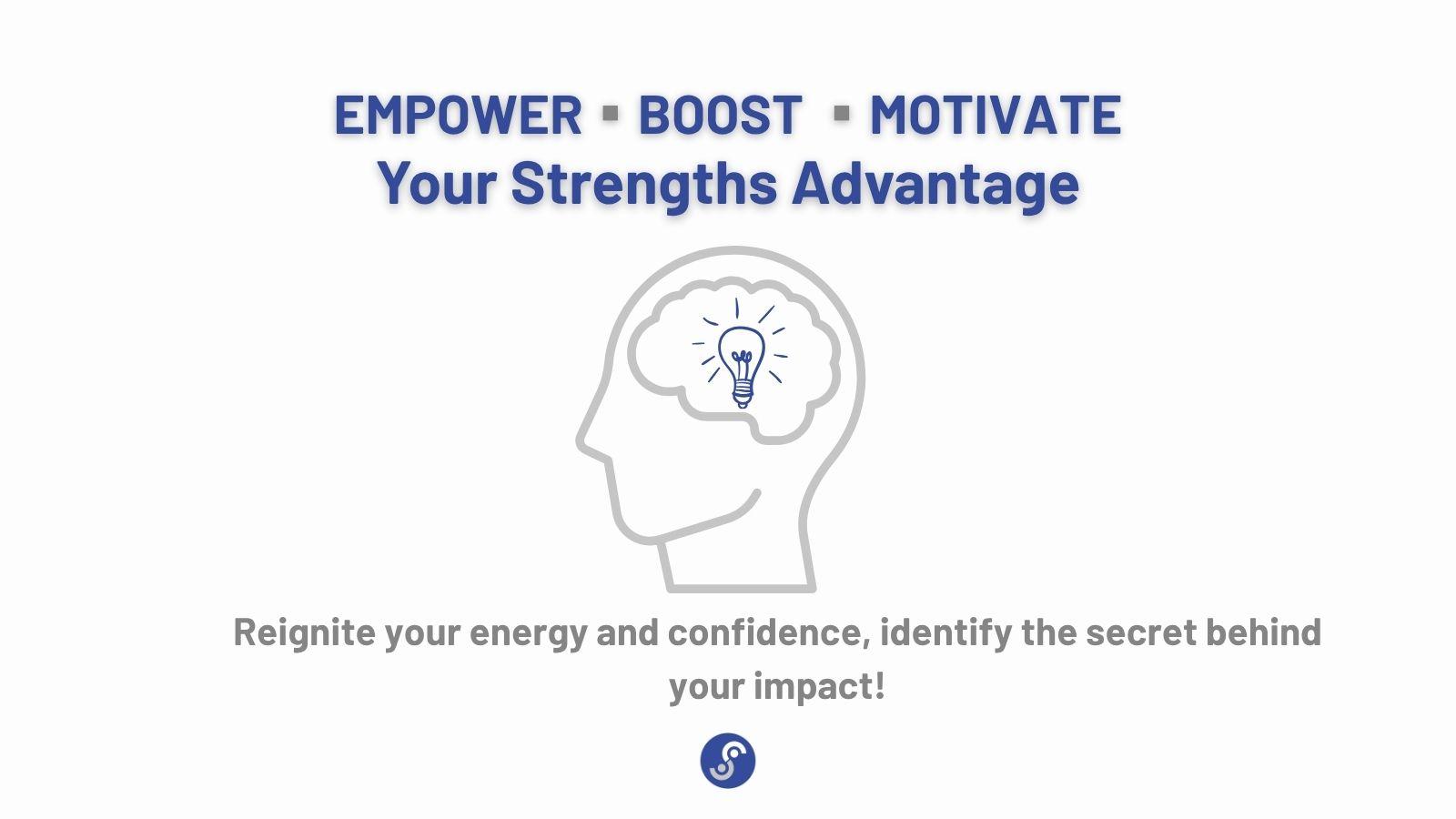 Empower – Boost – Motivate: Your Strengths Advantage